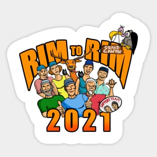 RIM TO RIM Sticker